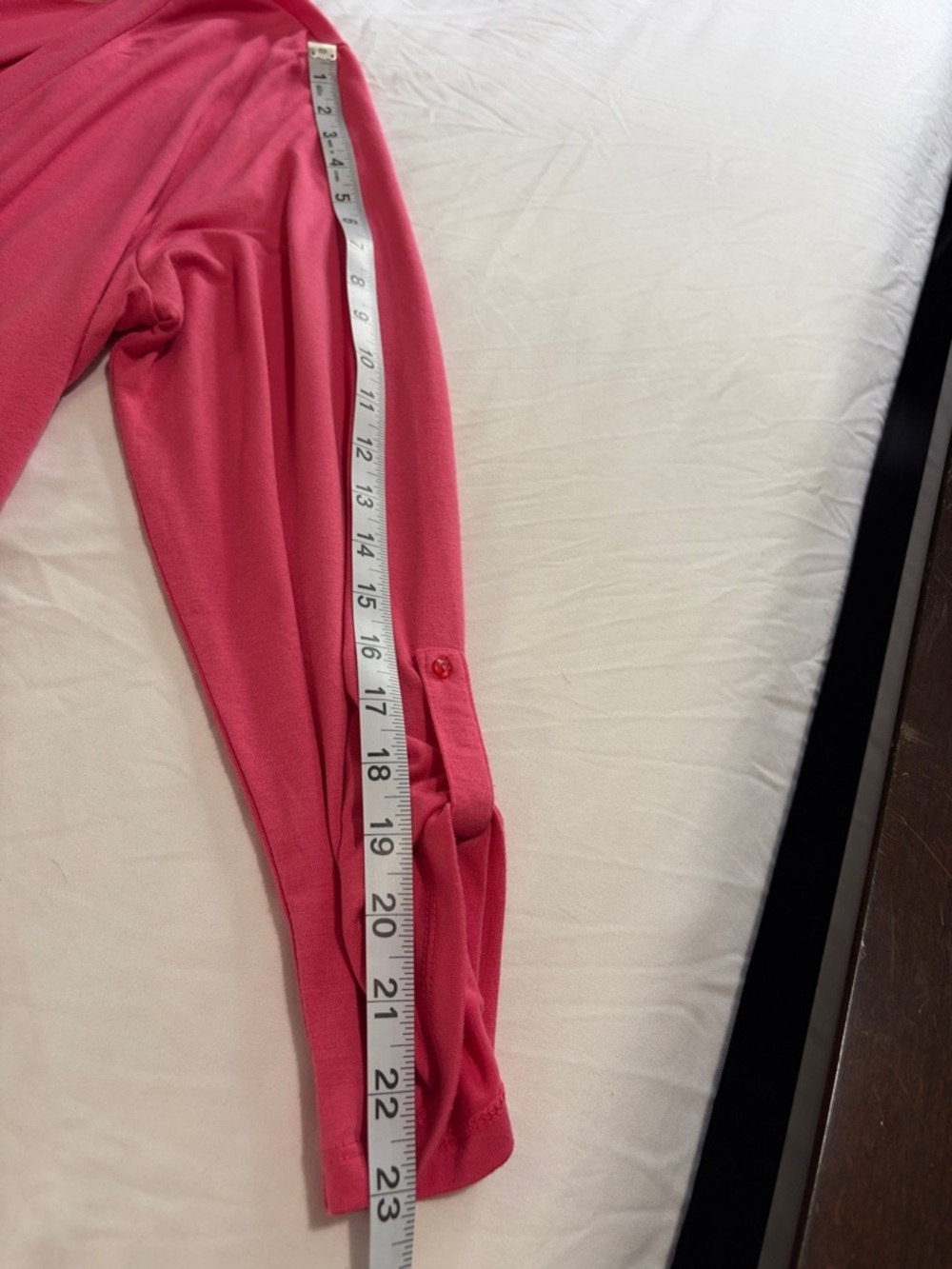 Pink Open-Front Cardigan - Picture 7 of 8